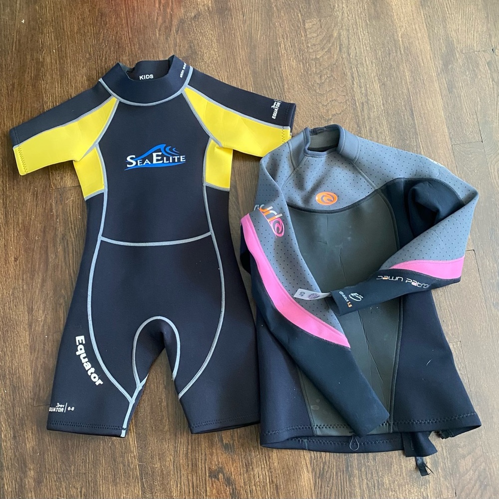 Day Suit & Long Sleeve Top Rip Curl Wet Suits Surf Swimwear
